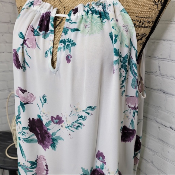 New York & Company floral blouse - Picture 8 of 11
